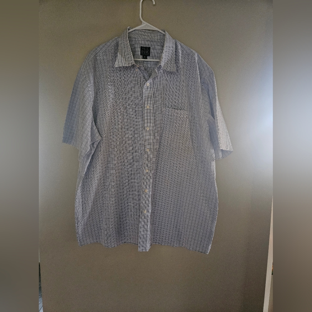 Jos A Bank Button Down Shirt, XXL